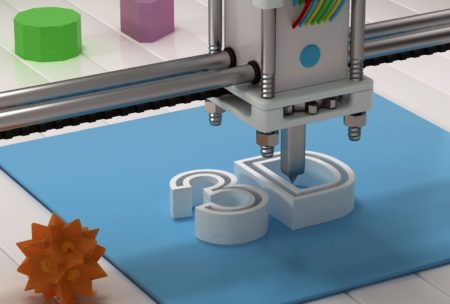 a 3d printer in action, showcasing innovative technology that transforms manufacturing processes with Fusion 360 design software