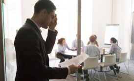 anxious public speaker