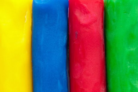 various colored crayons, highlighting their colors, ideal for an art fundamentals course