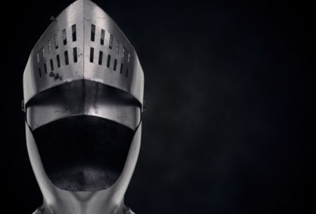 vector knight helmet
