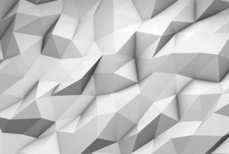 low poly grey and white background