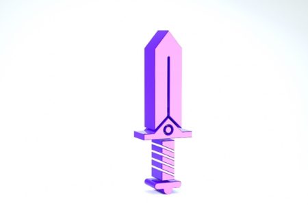 3d low poly sword