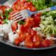 plate of vegetables