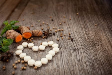 pills shaped like heart