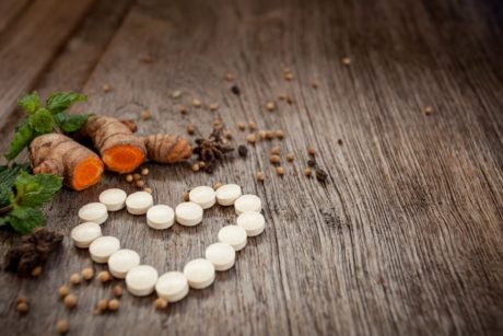 pills shaped like heart