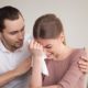 counselor and grieving patient