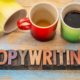 an image illustrating copywriting as a process for creating promotional content, highlighting a complete copywriting course