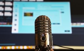 Start a podcast on anchor.fm with free hosting, automatic sponsorships, mobile apps on iOS and android for recording and editing, and one click distribution.