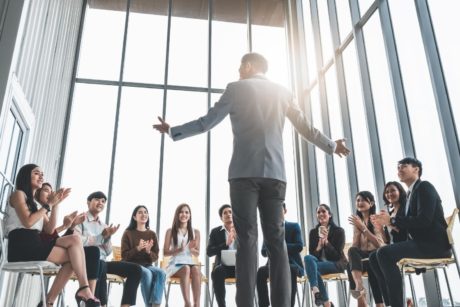 Discover five public speaking strategies to show more confidence and set the stage as a reliable resource in your career