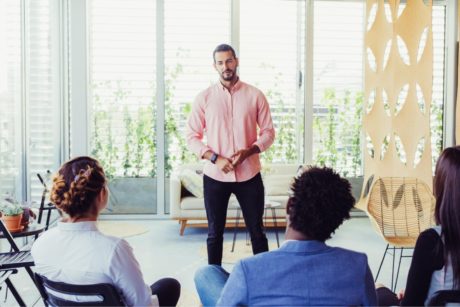 Fifteen practical things you can start doing tomorrow to stop looking nervous and stay calm and in control when public speaking