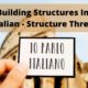 Learn about how the Italian language is put together by breaking it down into its different sentence structures