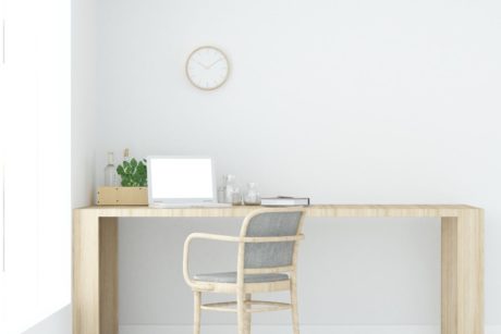 minimalist office