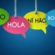different languages of greetings showcasing how to boost your brain with languages