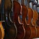 a row of cellos