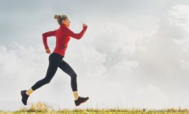 woman running