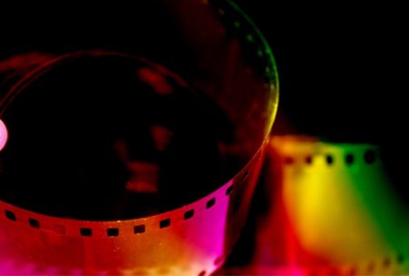 multicolored film