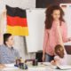 german language tutor and students