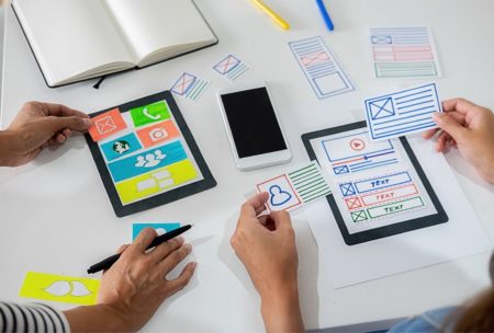 adobe xd web designers putting together a design brief