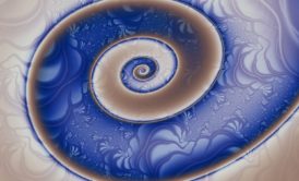 hypnotic purple animated swirl