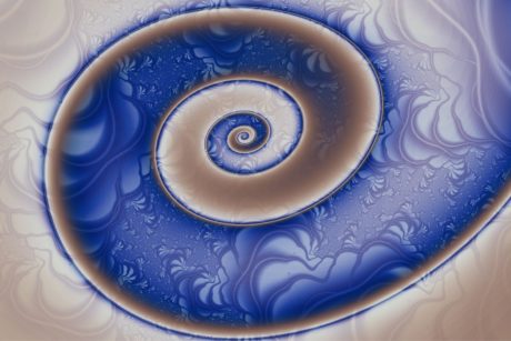 hypnotic purple animated swirl