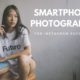 female model and course title smartphone photography
