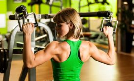 woman working out