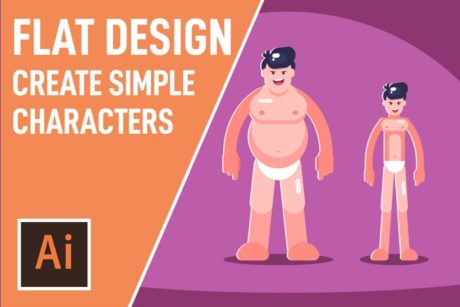 flat vector characters