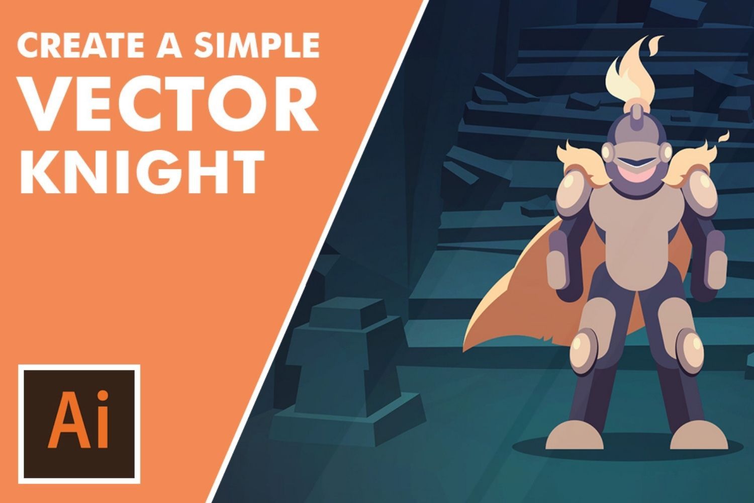 Adobe Illustrator CC: Learn To Create A Vector Knight | Skill Success Adobe Illustrator CC: Learn To Create A Vector Knight | Skill Success