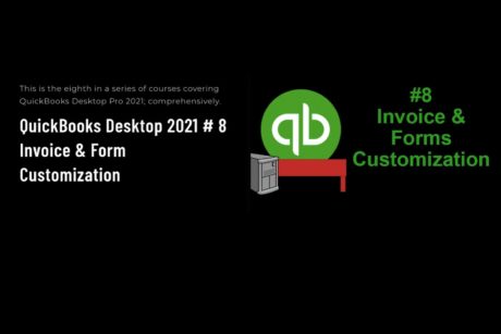 quickbooks invoice and form customization course cover