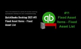 quickbooks fixed asset items course cover
