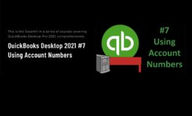 quickbooks using account numbers course cover