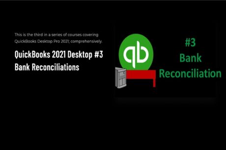 quickbooks bank reconciliations course cover