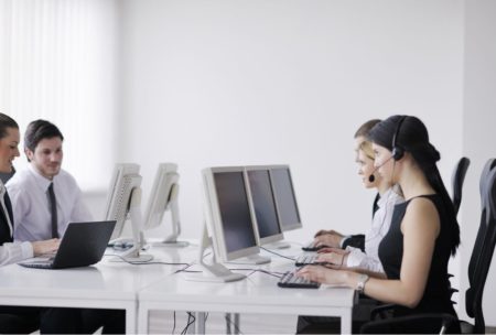 cisco agents working in a contact center