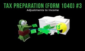 tax preparation adjustments to income