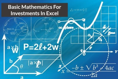 mathematical equations and course title basic mathematics for investment in excel