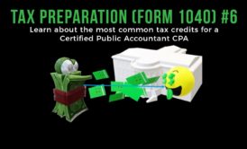 tax preparations credits course cover