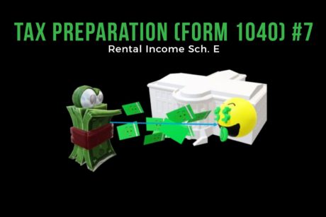 tax preparations form 1040 rental income schedule course cover