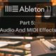 ultimate ableton live 11 part 5 course cover