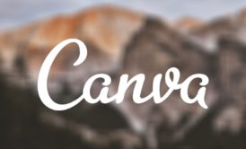 close up of canva logo