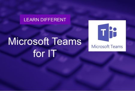 course cover with logo of microsoft teams
