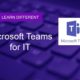 course cover with logo of microsoft teams