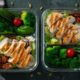 two tubs of ketogenic meals