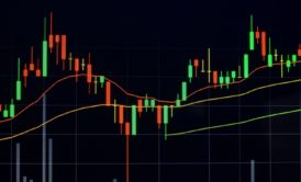 graph showing rise and fall of stocks