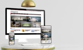 responsive website viewed through desktop and mobile devices