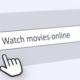 js search bar showing text watch movies online