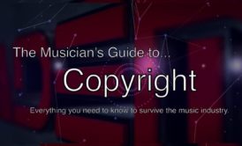 course cover with title musicians guide to copyright