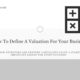 how to do valuation for your business course cover