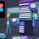 figma design showing a man and woman communicating