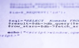close up of PHP codes for a cryptocurrency website on a white screen