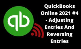 quickbooks online 4 adjusting entries and reversing entries